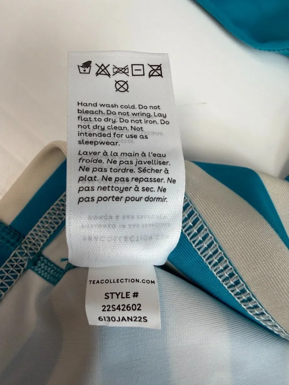 Tea Rash Guard Baby 12 Month Stripe UPF Beach Pool Swim Shirt Play Party Core Ne